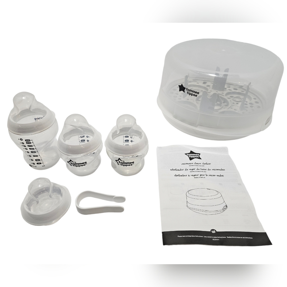 Tommee Tippee Microwave Steam Sterilizer with Extras